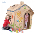 DIY Karton Playhouse für Kinder